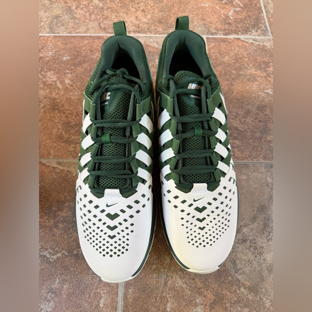 Nike Finger Trap Air Max Shoes Size 14–Style 604623 301–Michigan State